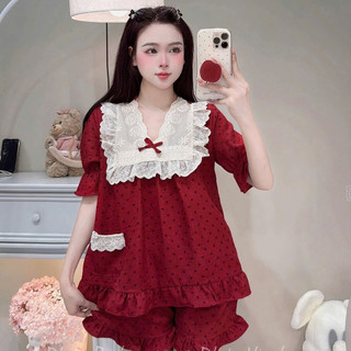 [MẪU HÈ] Bộ Đồ Ngủ Nữ JUSOKA Pijama Ngắn Tay Chất Liệu Đũi Mây Siêu Mềm Mịn Kiểu Dáng Thoải Mái Cho Nữ DU21