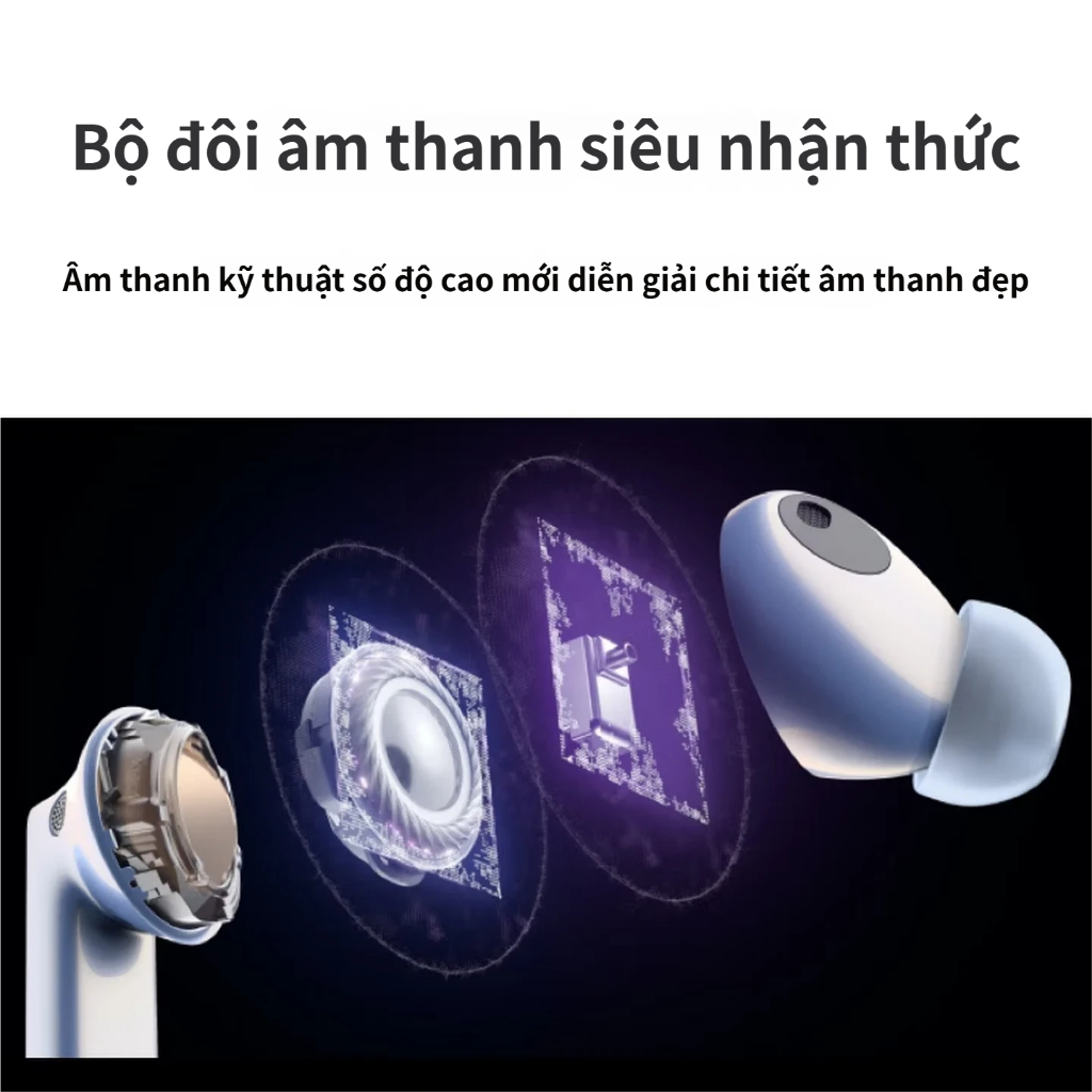 Tai nghe không dây chính hãng Tai nghe Bluetooth điều khiển cảm ứng Tai nghe thể thao âm thanh nổi Tai nghe nhét tai dàn
