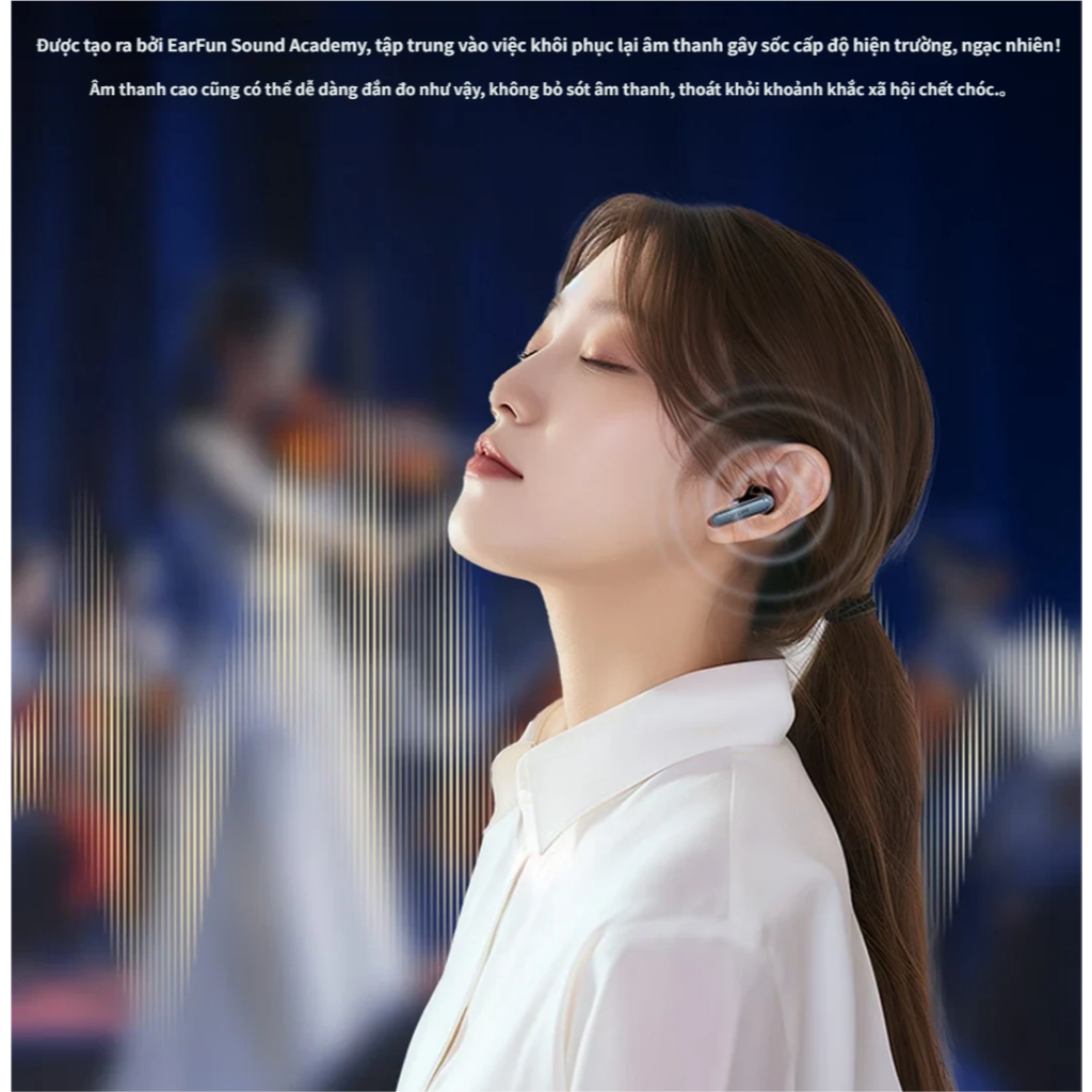 Tai nghe không dây chính hãng Tai nghe Bluetooth điều khiển cảm ứng Tai nghe thể thao âm thanh nổi Tai nghe nhét tai dàn