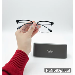 Gọng Kính Titanium Peterson T72005 - Thiết Kế Nửa Khung Browline Sang Trọng, Siêu Nhẹ HaNoiOptical