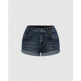 Quần Short denim cạp trễ in hình ( Hàng Oder vui lòng không hủy giúp e)