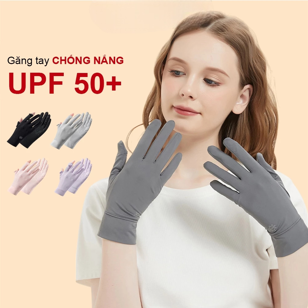 [Peinn] Găng Tay Chống Nắng UPF 50+ chống tia UV/Chống trượt/Chống Nắng Có Thể Chạm Màn Hình Cảm Ứng GTA01