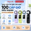 Quạt Cầm Tay Tích Điện Mini Tốc Độ Gió Siêu Mạnh Pin 3000-5000mAh, Quạt Sò Lạnh Gập Gọn Có Đèn Pin