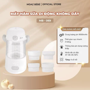 Moazbebe - Máy hâm sữa Moazbebedi động không dây cầm tay MB-069 - MHA14800301