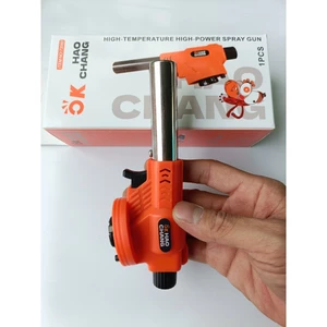 Đầu khò gas mini Okchang tự động đánh lửa- Súng khò gas cầm tay chịu nhiệt khò than khò thịt giá rẻ