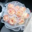 Set 5 Cuộn Voan Sóng Viền Ngọc Trai Gói Hoa 28cm*4,5 Mét Kéo Dãn DUHA 090
