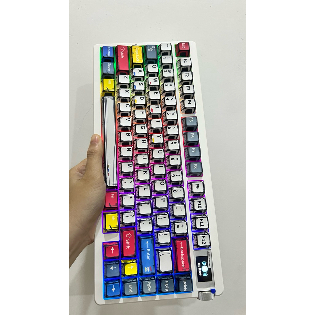 [Hoả Tốc]Bàn phím cơ AULA Nova75 3 Mode Bluetooth 2.4G Có dây | RGB Viền | Màn hình mini | Hot swap | BigBuy360 - bigbuy360.vn