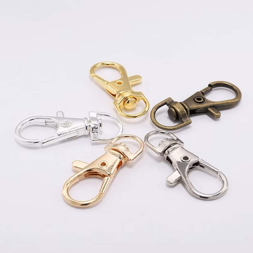 2 cái khoá bóp càng cua gắn túi ví handmade diy