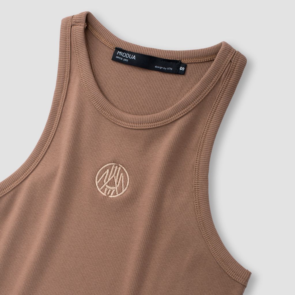 MIDDUA - TANK2401 Tank crop thêu