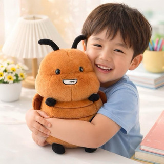 Gấu Bông Tiểu Cường Gián Cười Vui Nhộn, Thú Nhồi Bông Trang Trí Decor Hài Hước, Quà Tặng & Trang Trí Tuyệt Vời Cho Bé