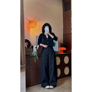 Quần Ống Cong Chất Kaki Dày Dặn Loại Đẹp