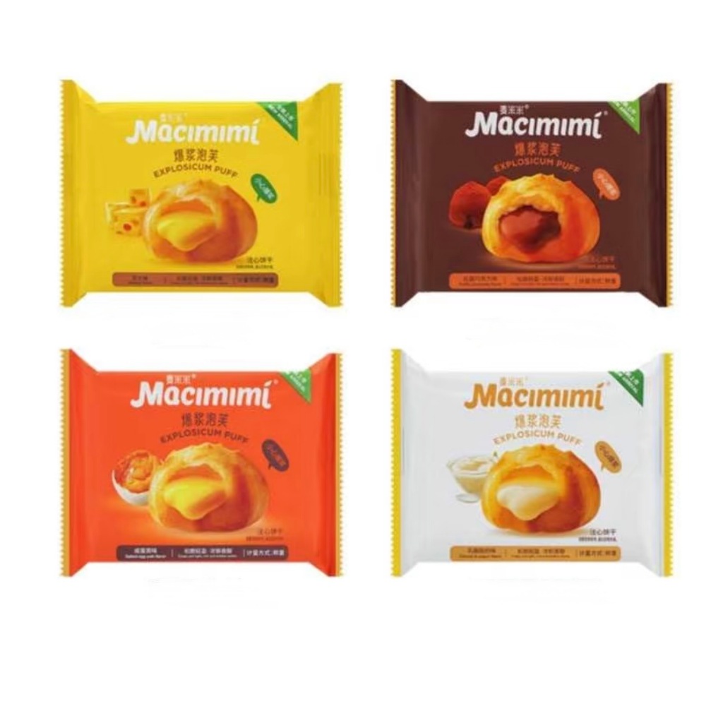 1kg bánh MACIMIMI su kem mix 4 vị siêu ngon hot hit