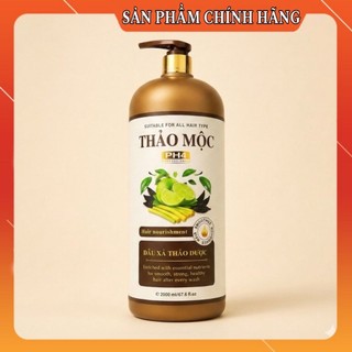 [Hàng Chuẩn] Cặp dầu gội xả PH4 2000ml Bồ Kết Chanh Xả Thảo Dược Phục Hồi Ngăn Tóc Gãy Rụng