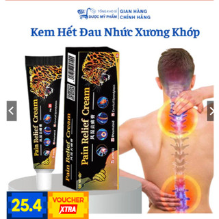 ( CHÍNH HÃNG)  Kem bôi xương khớp Pain ReLief thảo mộc con hổ, căng khớp khó chịu sụn khớp trên toàn cơ thể