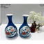Bình hoa gốm vẽ tay dáng cổ cao – decor tối giản sang trọng/ Gốm Nhật 2hand