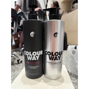 A230 _Cặp dầu gội xả dinh dưỡng Colour Way siêu mềm mượt dung tích 750ml/chai