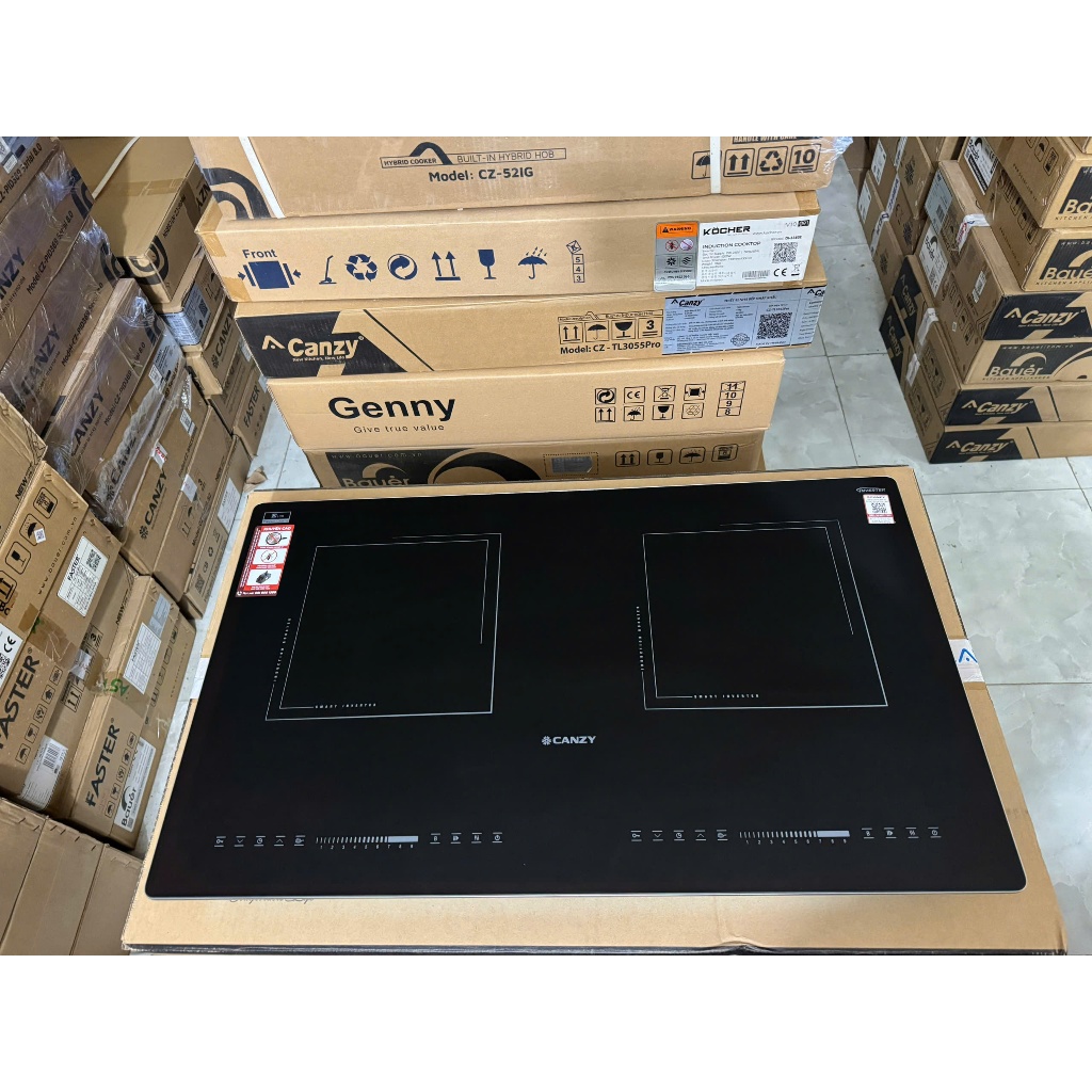 Bếp từ CANZY I19862C SMART 9.0 | Model 2026 | Bảo hành 3 năm | Bếp từ sôi liu riu
