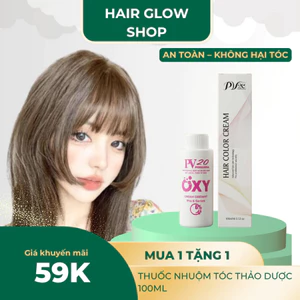 Thuốc Nhuộm Tóc Màu Nâu Bơ Thuốc nhuộm Tóc PV20