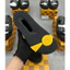 ⚡️[Hight Quality] Dép Sandal Nam Nữ \/ Full Box Quai Cài - Điểm Nhấn Hoa Đen Phối Đế Vàng Cao Cấp Loại 1