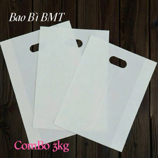 ComBo (3KG)Túi HD màu trắng (túi mỏng)