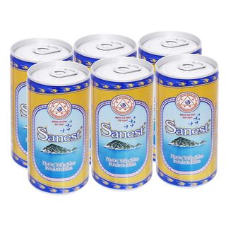 Nước Yến sào Khánh Hòa Sanest thùng 30 lon 190ml