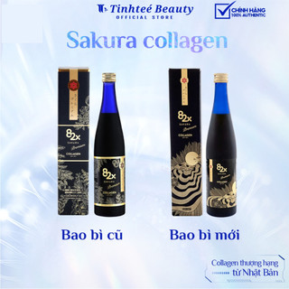Nước Uống 82X Collagen Sakura Phiên Bản Cao Cấp, Trẻ Hóa Toàn Diện, Ngăn Ngừa Lão Hóa Da 500ml/Chai
