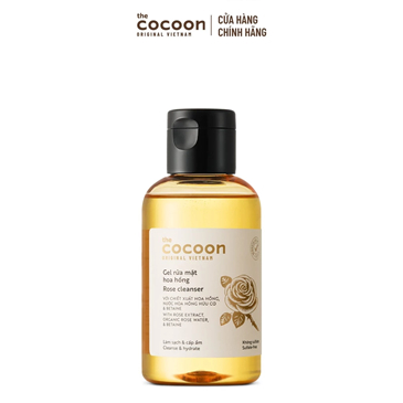 Dầu tẩy trang hoa hồng Cocoon tẩy sạch makeup chuyên nghiệp & dưỡng ẩm 140ml