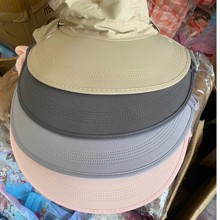 Mũ Chống Nắng Chống 99% Tia UV - Mũ Kèm Khẩu Trang Che Cổ Có Thể Tháo Rời Thoáng Khí, Chống Bụi Hiệu Quả ntt95