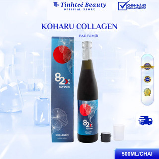 Nước Uống 82X Collagen Koharu Căng Da Mịn Màng, Phù Hợp Với Làn Da Và Cơ Địa Nhạy Cảm 500ml/Chai