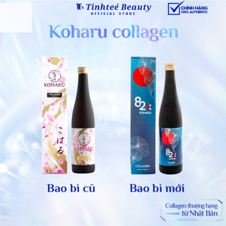Nước Uống 82X Collagen Koharu Căng Da Mịn Màng, Phù Hợp Với Làn Da Và Cơ Địa Nhạy Cảm 500ml/Chai