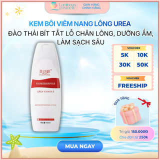 KEM BÔI VIÊM NANG LÔNG UREA - HỖ TRỢ ĐÀO THẢI BÍT TẮT LỖ CHÂN LÔNG, DƯỠNG ẨM, LÀM SẠCH SÂU, BẢO VỆ DA, DA MƯỚT MỊN MÀNG.