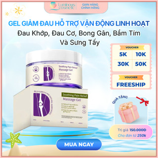 Gel Giảm Đau Lưng Đầu Gối Đau Vai Gáy Đau Khớp Đau Cơ Bong Gân Bầm Tím Và Sưng Tấy Hỗ Trợ Vận Động Linh Hoạt