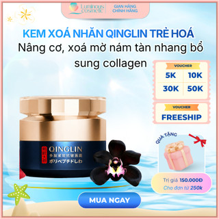 Kem xoá nhăn Qinglin trẻ hoá da nâng cơ, xoá mờ nám tàn nhang bổ sung collagen giúp da căng bóng 50g