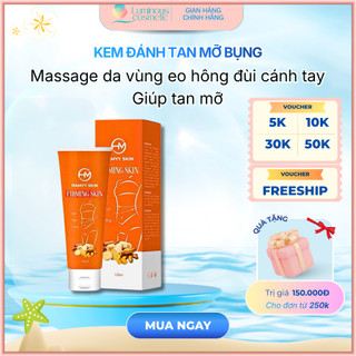 (HAMYY SKIN )Kem xoa bụng QUẾ NGHỆ GỪNG đánh tan mỡ bụng .hiệu quả 100ml
