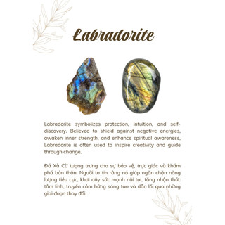 [Tiệm của Wi] Vòng tay thắt macrame Moonstone x Labradorite tự nhiên cân bằng năng lượng, thu hút tình yêu, thu hút tích