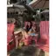 2Soonsumff Bikini 2 mảnh áo lót buộc dây kèm chân váy ngắn sexy, bộ đồ bơi cao cấp họa tiết ngôi sao cute