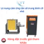 Lò nung cảm ứng tần số trung bình cỡ nhỏ