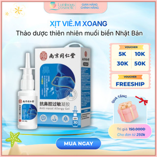 Xịt Viêm Xoang Mãn T`ính Và Cấp Tính AnTi-NasaLAllergy.GEl Đồng Nhân Đường