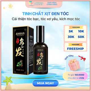 Tinh chất thảo dược Bai Kon - Tinh chất xịt đen tóc, cải thiện tóc bạc, tóc xơ yếu, kích mọc tóc, ngăn ngừa rụng tóc