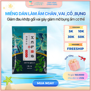 Miếng dán làm ấm chân ,vai ,cổ ,bụng làm ấm vai giảm đau khớp gối vai gáy giảm mỡ bụng ấm cơ  thể