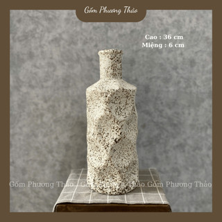 Bình Hoa Bát Tràng Men RUSTIC Hạt Tiêu Cao Cấp Nhiều Kiểu Dáng