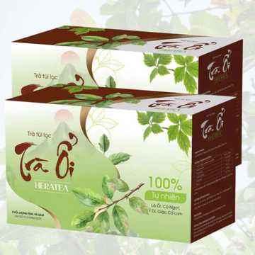 [COMBO 2 HỘP] Trà lá ổi giảo cổ lam mix cỏ ngọt - ý dĩ - giảo cổ lam ( 1 hộp 30 gói )