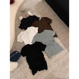 •𝙆𝙞𝙣𝙜𝙨𝙝𝙤𝙥𝙗𝙚𝙖𝙪𝙩𝙮•Áo Thun Basic Cổ Tròn Full Màu QC