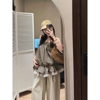 •𝙆𝙞𝙣𝙜𝙨𝙝𝙤𝙥𝙗𝙚𝙖𝙪𝙩𝙮•Jump Quây Chun Kẻ Xinh L1