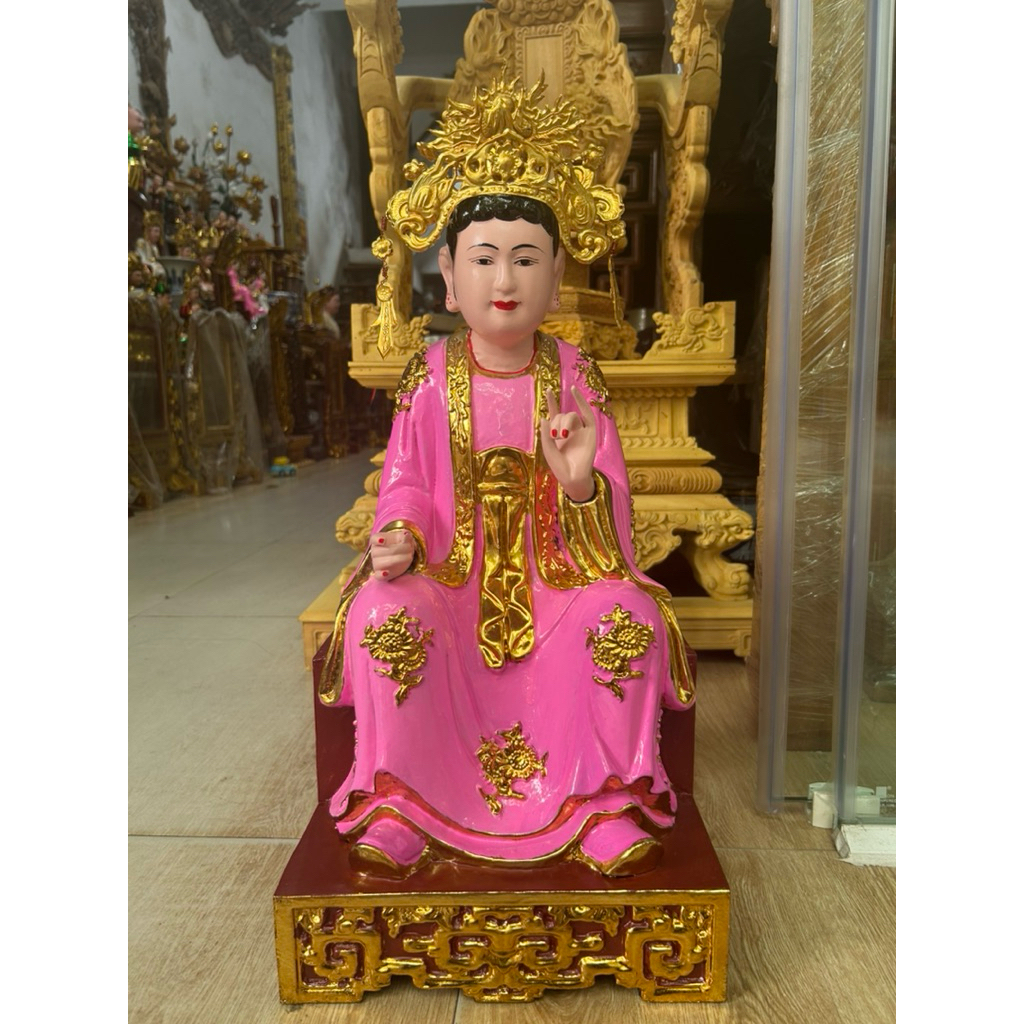 Tượng cô chín, cô Bơ (Tượng thổ)