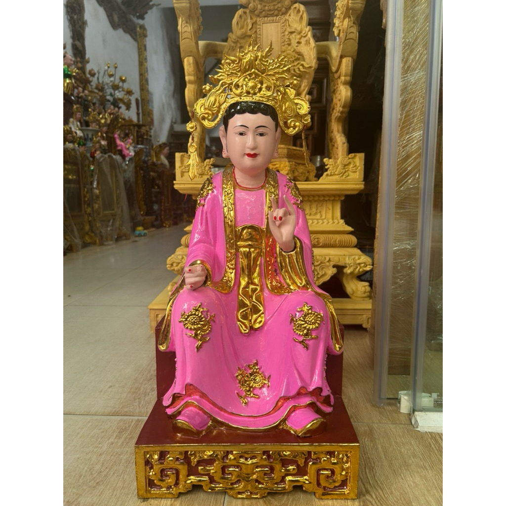 Tượng cô chín, cô Bơ (Tượng thổ)