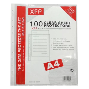 Compo 10 tập sơ mi lỗ xifu 303 A, túi đục lỗ đựng tài liệu