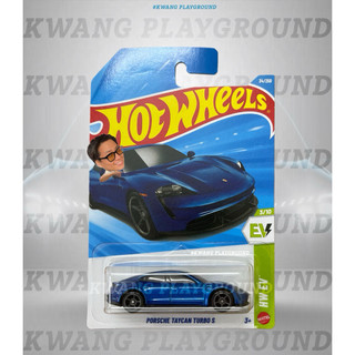 Kwang Playground - Xe mô hình Hot Wheels basic Porsche Taycan Turbo S (xanh) - Case J 2026