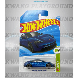 Kwang Playground - Xe mô hình Hot Wheels basic Porsche Taycan Turbo S (xanh) - Case J 2026