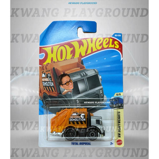 Kwang Playground - Xe mô hình Hot Wheels basic Total Disposal - Treasure hunt Case J 2026